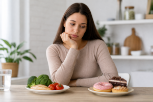 elación emocional con la comida y toma de decisiones alimentarias